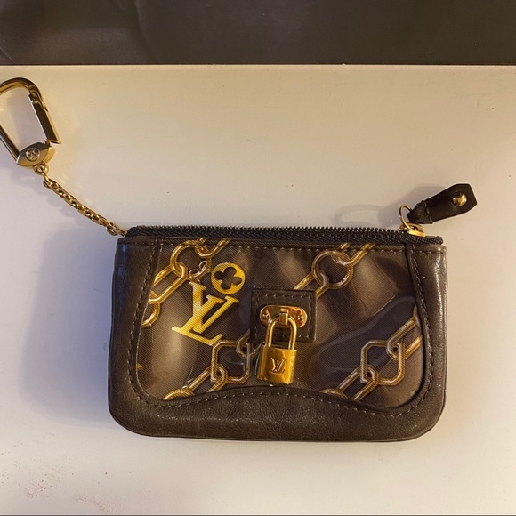 Rare Monogram Charms Pochette Cles Key 🔑 fob 👛